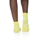 Pillow Paws® Yellow Risk Alert® Terries™ Slipper Socks, XL Adult