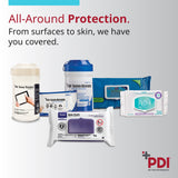 Sani-Hands Hand Sanitizing Wipes, Ethyl Alcohol, Canister, Unscented, 6 X 7.5 Inch