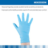 McKesson Confiderm® 3.8 Nitrile Exam Glove, Small, Blue