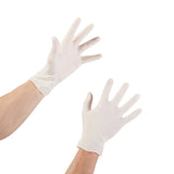 McKesson Confiderm® Latex Exam Glove, Large, Ivory