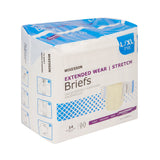 McKesson Extended Wear Maximum Absorbency Incontinence Brief, Large / X-Large McKesson Extended Wear McKesson Brand