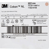 3M™ Coban™ LF Self-adherent Closure Cohesive Bandage, 6 Inch x 5 Yard