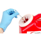The Sharps Disposal by Mail System® Pro-Tec® Mailback Sharps Collector, 2 Gallon, 11 x 6 x 9 Inch