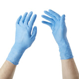 McKesson Confiderm® 6.5CX Extended Cuff Nitrile Extended Cuff Length Exam Glove, Small, Blue