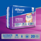 Attends® Discreet Women's Underwear, Level 5, Medium