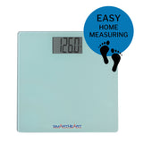 SmartHeart Digital Scale, Bathroom Floor Body Scale, 438 lbs Capacity