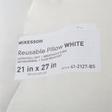 McKesson Reusable Bed Pillow, Polyester Cover, 21 x 27 in.