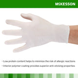 McKesson Confiderm® Latex Exam Glove, Extra Large, Ivory