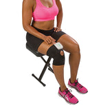 TENS Unit with Heat Conductive Knee Wrap