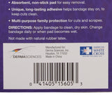 American® White Cross Stat Strip® Designer Safari Adhesive Strip, ¾ x 3 Inch
