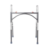 McKesson Steel Bariatric Folding Walker, 32½ – 39 Inch Height
