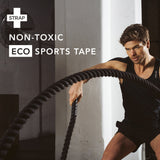 Strap™ Bamboo Fiber Athletic Tape, 1.97 Inch x 5-1/2 Yard, Black