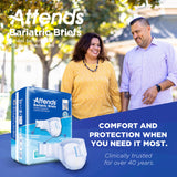 Attends® Bariatric Briefs, 3X-Large Attends® Bariatric Attends Healthcare Products