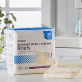 McKesson Extended Wear Maximum Absorbency Incontinence Brief, Large / X-Large McKesson Extended Wear McKesson Brand