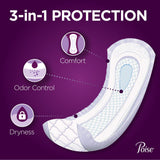 Poise® Ultimate Bladder Control Pad, Long Length