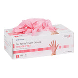 McKesson Pink Nitrile® Nitrile Exam Glove, Small, Pink