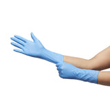 McKesson Confiderm® 6.5CX Extended Cuff Nitrile Extended Cuff Length Exam Glove, Small, Blue