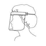 Halyard Face Shield, 3/4 Length Halyard O&M Halyard Inc