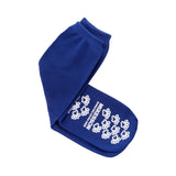 McKesson Terries™ Adult Slipper Socks, Bariatric / XW, Royal Blue