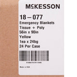 McKesson Rescue Blanket, 56 x 90 Inch