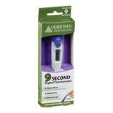 Veridian 9-Piece 9-Second FLEX-TIP Digital Thermometers with Display Veridian Veridian Healthcare LLC