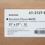 McKesson Reusable Bed Pillow, Polyester Cover, 21 x 27 in.