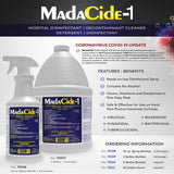 MadaCide-1® Surface Disinfectant Cleaner, 1 gal MadaCide-1® Mada Medical Products