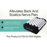 Kanjo Coconut Acupressure Mat with Carry Bag Kanjo Coconut Acutens Inc