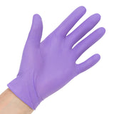 Purple Nitrile-Xtra™ Nitrile Extended Cuff Length Exam Glove, Small