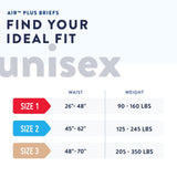 Prevail Air™ Stretchable Ultimate Plus Absorbency Briefs, Size 1 Prevail® Air™ First Quality