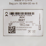 Proscope Disposable Stethoscope, Binaural, Yellow, 22 Inch