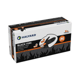 Black-Fire* Nitrile Reversible Exam Glove, Medium, Black / Orange Black-Fire* O&M Halyard Inc