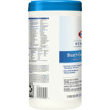 Clorox Healthcare Surface Disinfectant Cleaner, Chlorine Scent, Nonsterile, 6.75 X 9 Inch, Canister