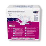 Seni® Super Quatro Severe Absorbency Incontinence Brief, Large