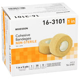 McKesson Self-adherent Closure Cohesive Bandage, 1 Inch x 5 Yard