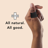 Patch™ Adhesive Strip with Charcoal, 3/4 x 3 Inch