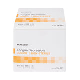 McKesson Tongue Depressor, Wide Blade, Non-Sterile, Junior