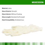 McKesson Confiderm® Latex Exam Glove, Large, Ivory McKesson Confiderm® McKesson Brand