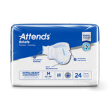 Attends® DermaDry™ Plus Incontinence Brief, Medium