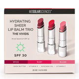 MDSolarSciences® Hydrating Sheer Lip Balm, Vivids Trio MDSolarsciences™ Hydrating Sheer MDSolarSciences