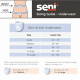 Seni® Active Super Moderate to Heavy Absorbent Underwear, Extra Large