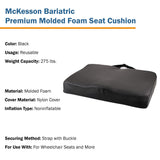 McKesson Premium Molded Foam Seat Cushion, 24 x 18 x 3 in.
