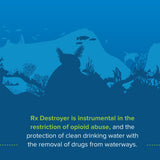 Rx Destroyer™ All-Purpose PRO Series Drug Disposal System, 1 gallon Bottle Rx Destroyer™ All-Purpose PRO Series C2R Global Manufacturing