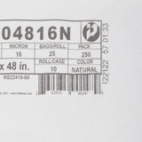 McKesson Extra Heavy Duty Trash Bag, Clear, 45 gal.