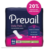 Prevail® Daily Bladder Control Pad, Very Light, Long Length