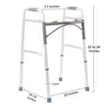 McKesson Adult Aluminum Folding Walker