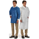 LabMates® Lab Jacket, 2X-Large, Blue LabMates® Graham Medical Products
