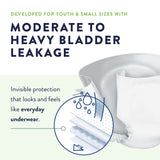 Prevail® Maximum Incontinence Brief, Extra Small (Youth)