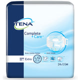 Tena® Complete +Care™ Extra Incontinence Brief, Large TENA® Complete + Care™ Essity HMS North America Inc