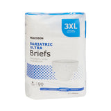 McKesson Ultra Plus Heavy Absorbency Bariatric Incontinence Brief, 3X-Large